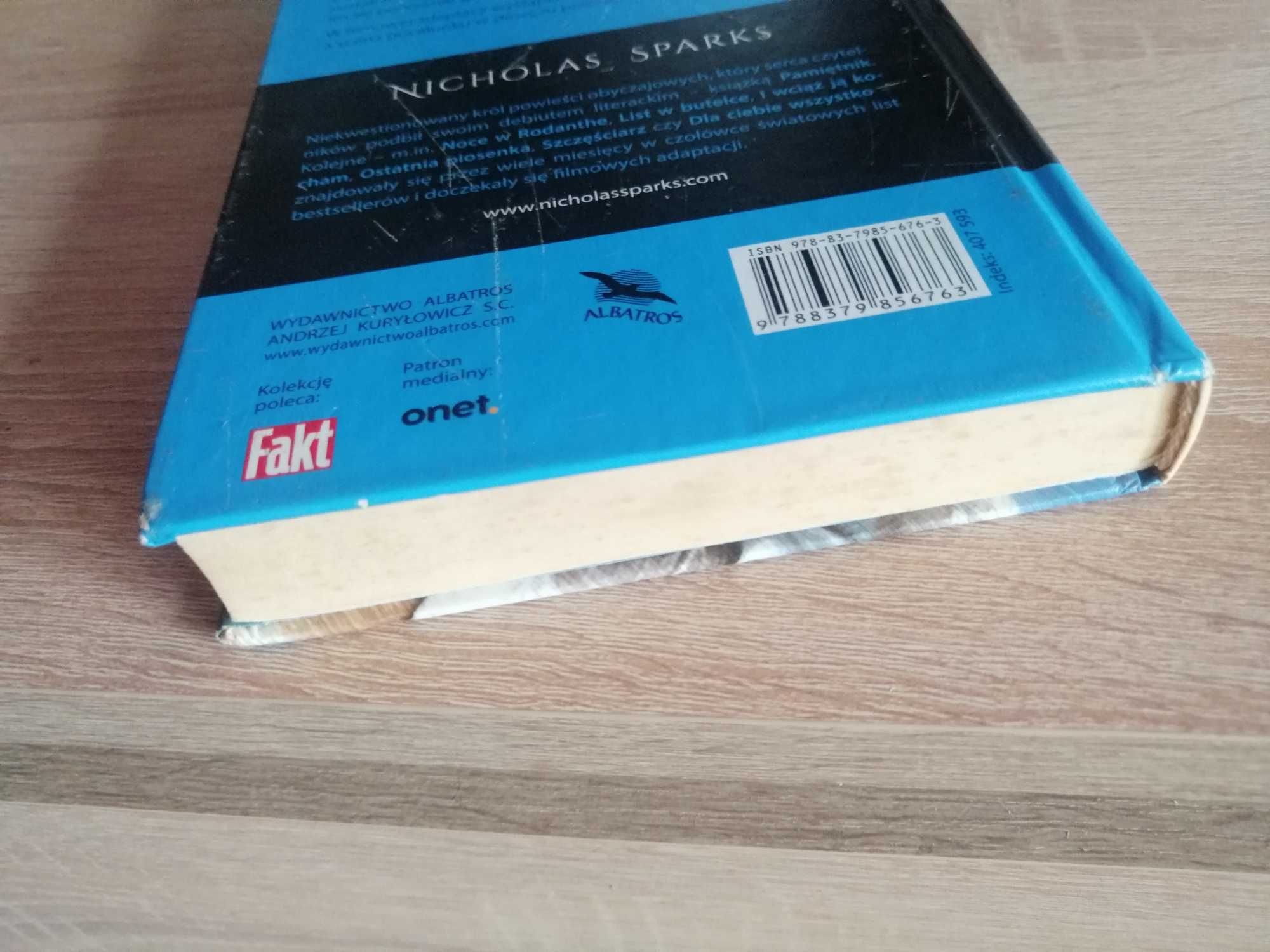 Pamiętnik Nicholas Sparks książka Wydawnictwo Albatros