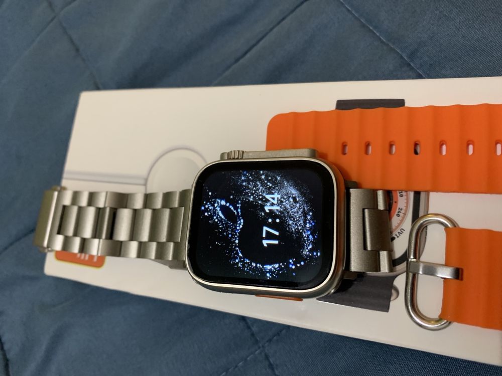 Smart Watch ultra 8 como novo na caixa e com bracelete extra