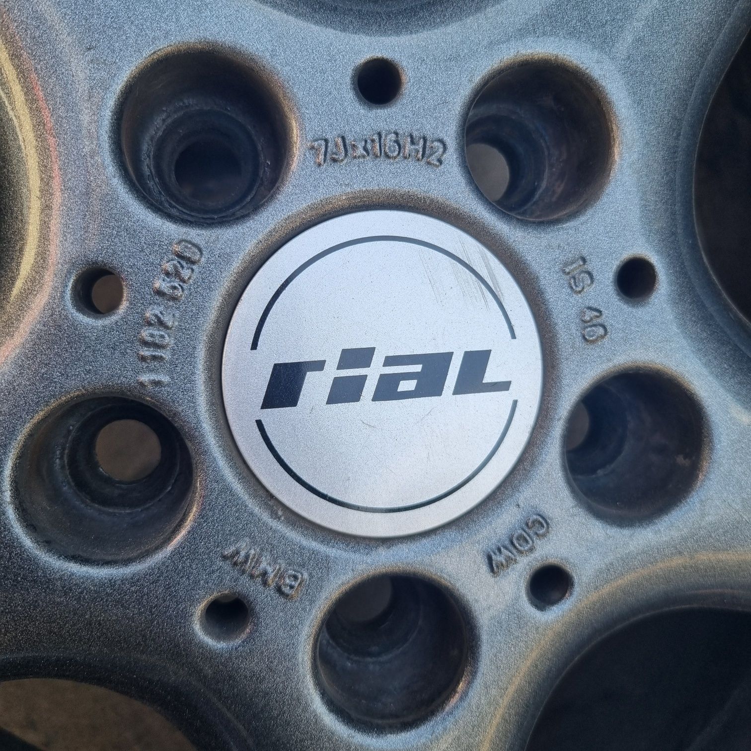 диски 16 5/120 RIAL bmw vw t5 t6 Renault traffic opel vivaro Nissan