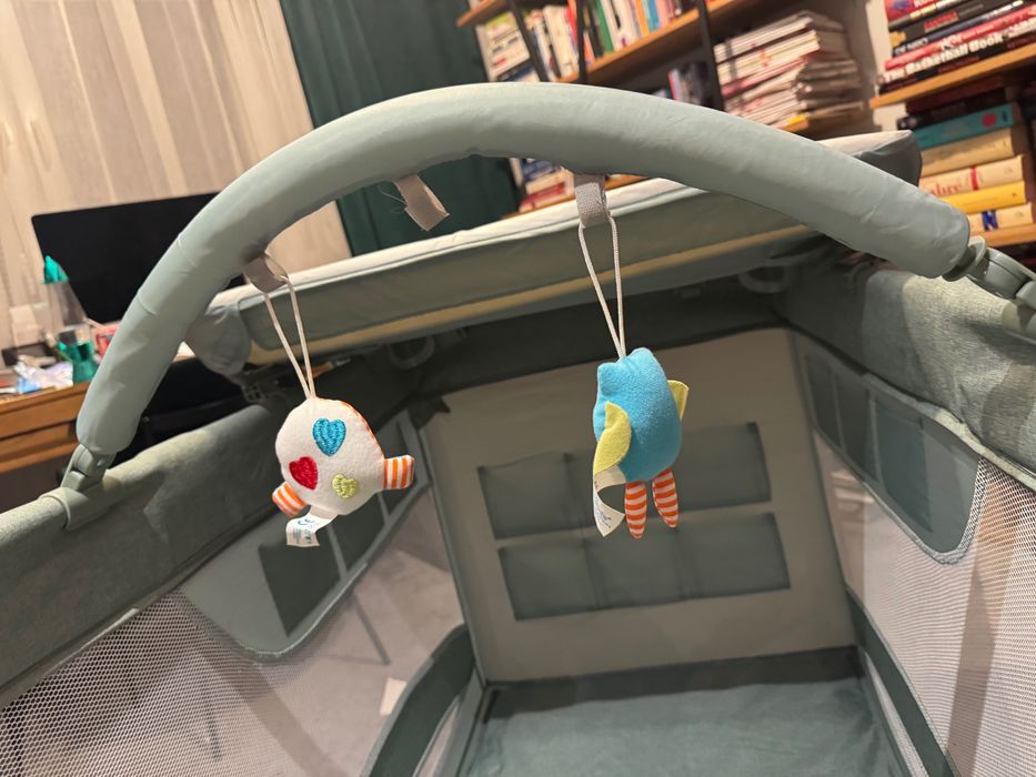 ŁÓŻECZKO TURYSTYCZNE DREAM baby designe 2 poziomy przewijak