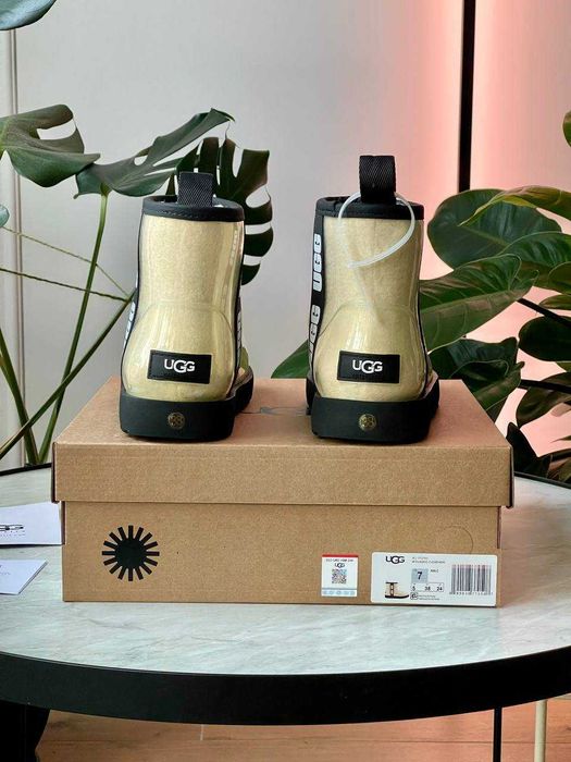 Женские сапоги UGG Classic Clear Mini Boot 36-41 Натур Овчина! Купить!