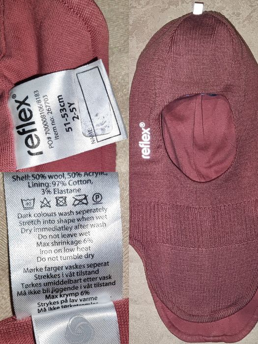 Дитячі шапки - шоломи балаклави з шерсті мериноса