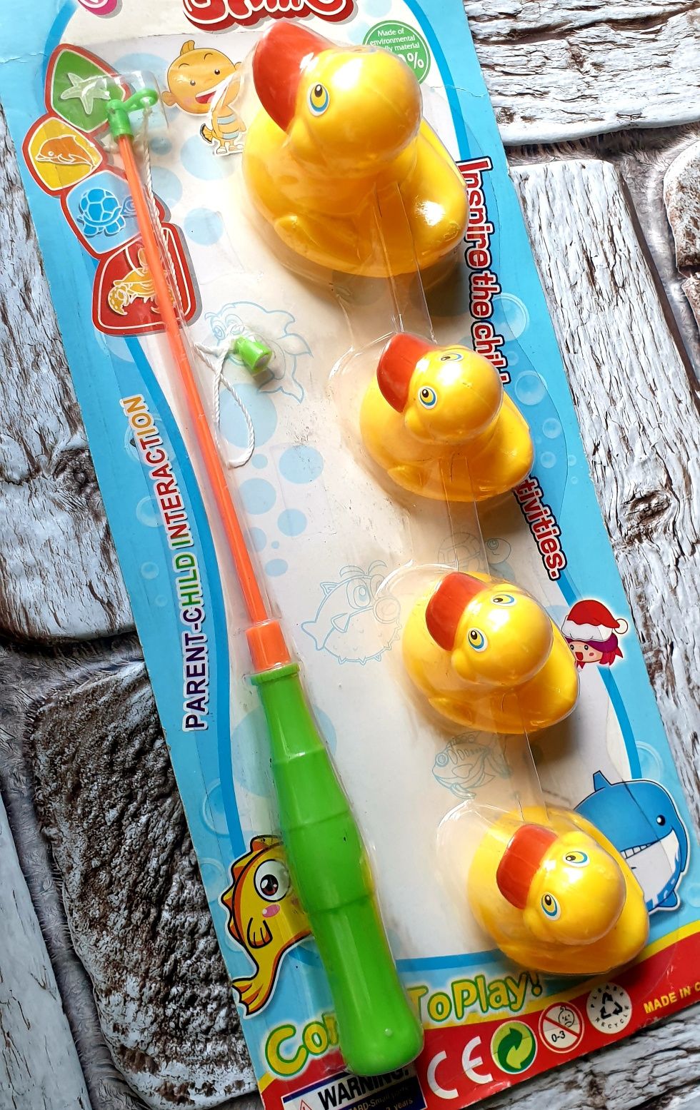 Zabawka dla najmłodszych dzieci kaczuszki