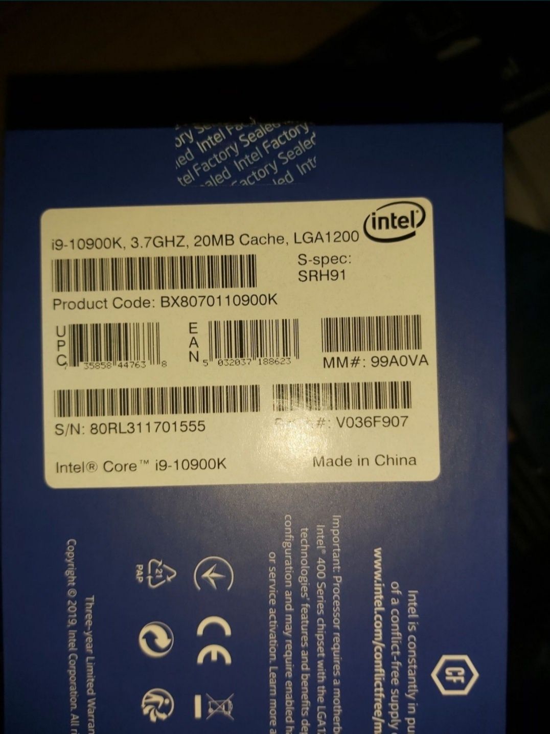 Troco Torre gaming i9-10900K