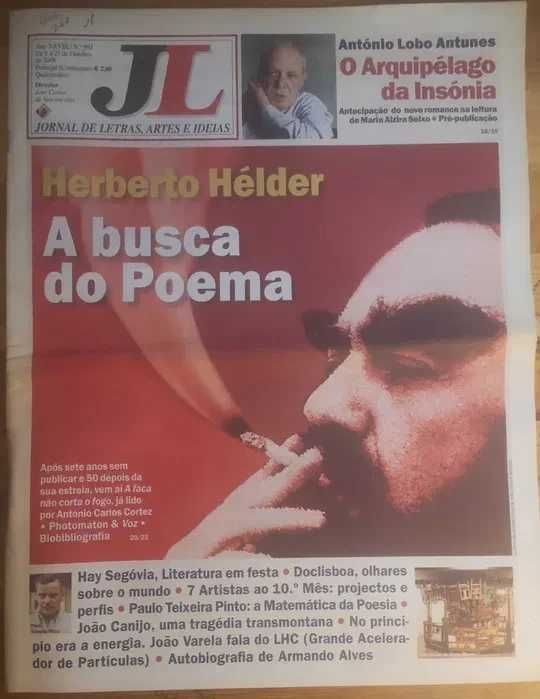 Lote 93 Jornais de Letras, Artes e Ideias (Edições Colecionáveis)