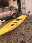 Vendo ou troco kayak Big Game de 2 lugares e meio.