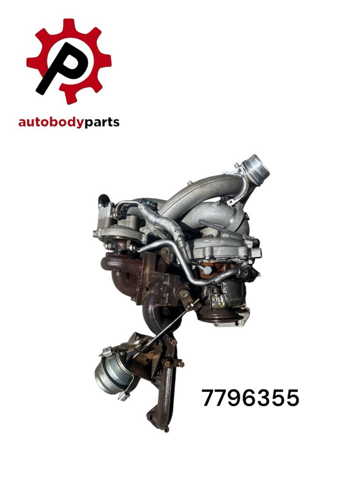 Turbos Bmw 535d com coletor de escape