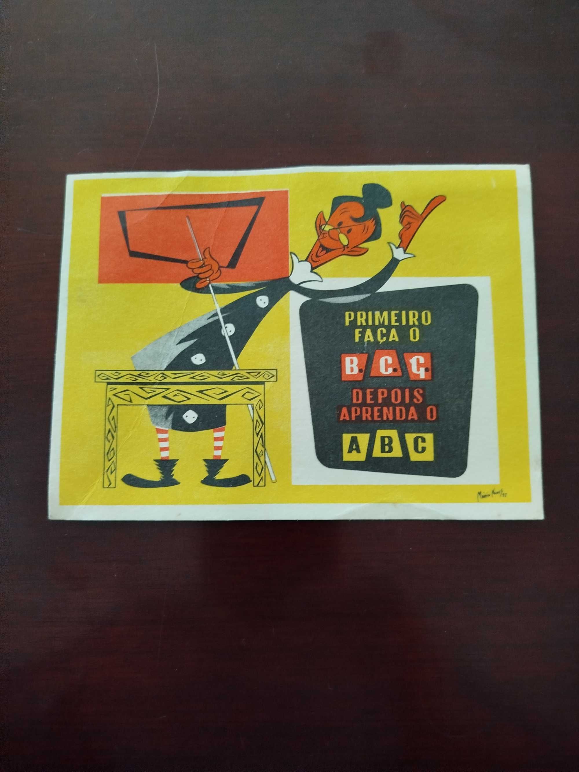 Antigo e Raro Postal, muito curioso e colecionável