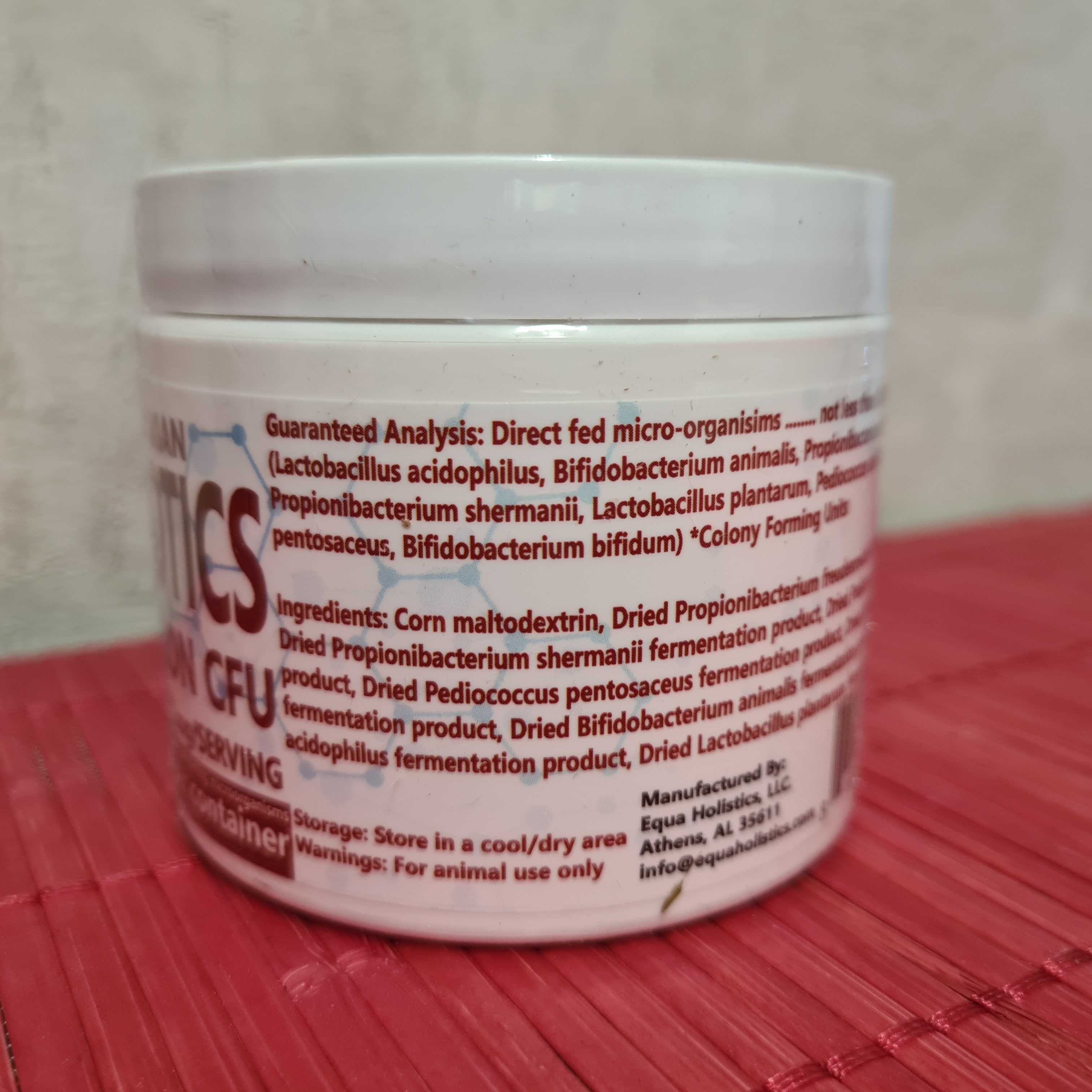 Пробіотики для папуг HealthyGut (виробник Еqua Holistics (США)