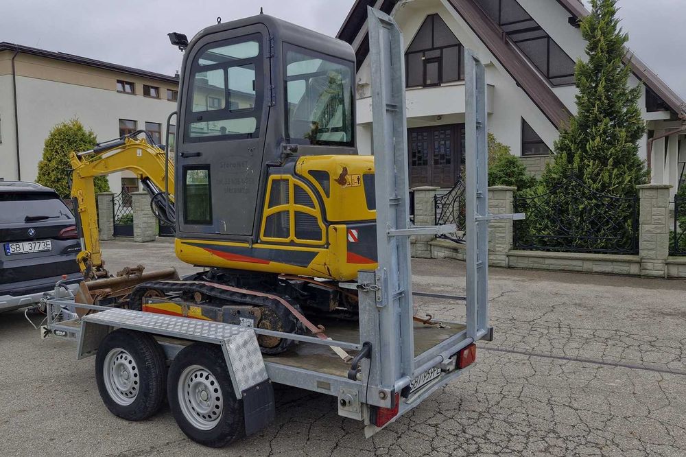Minikoparka Kingway MD17 Faktura VAT23 3 łyżki w zestawie 2021r