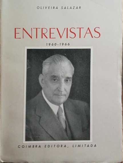 Livro "Entrevistas", de Oliveira Salazar