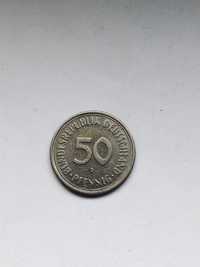 Niemcy 50 fenigów D 1950r Na innych ogł więcej Monet !