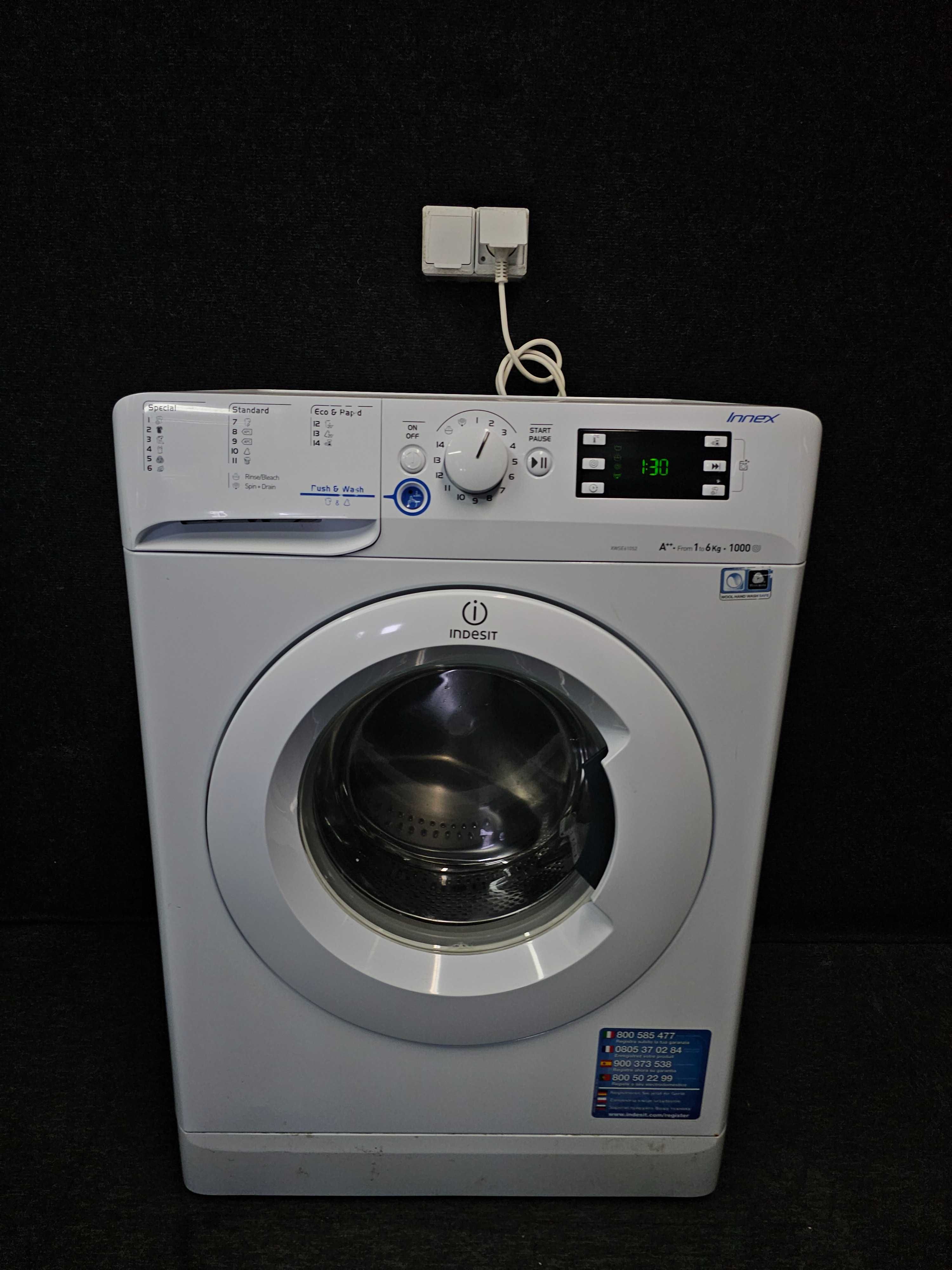 Doinwestowana pralka Indesit 6kg /1000obr / A+++ Transport/Gwarancja