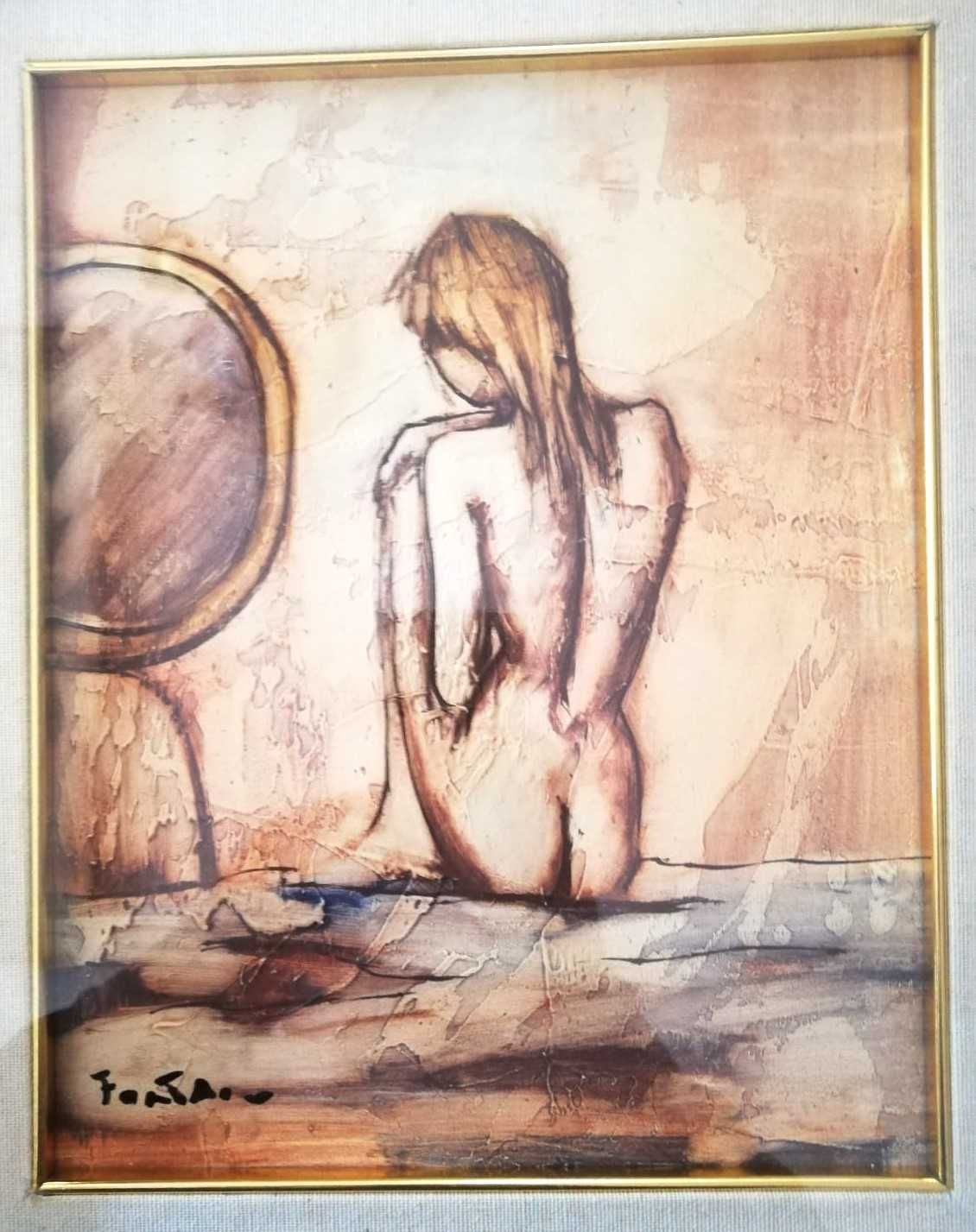 Fontain (Pintor Suiço) - Séc. XX - Obra Sem Título