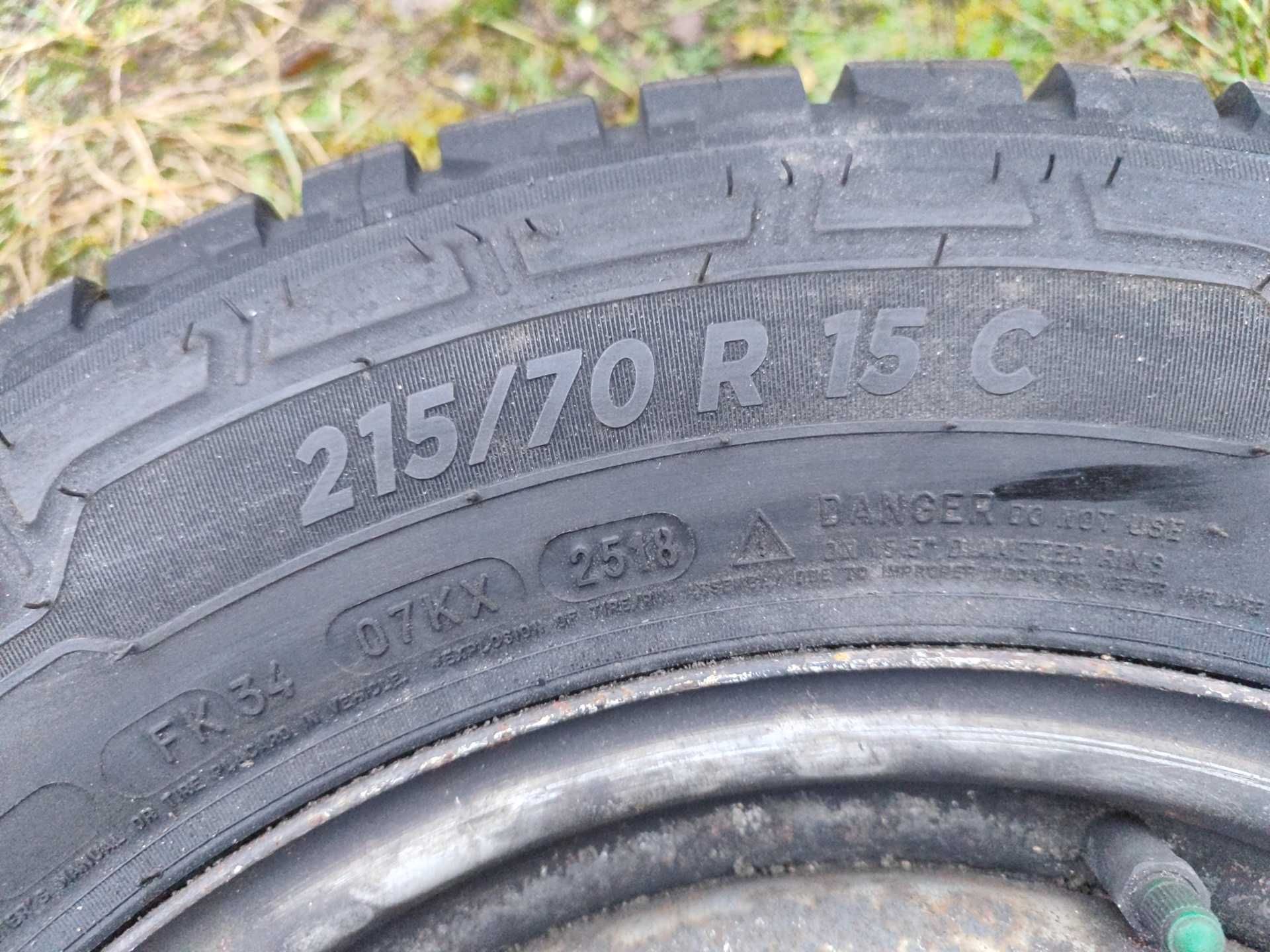 Koło Ducato Boxer nowa opona Michelin Agilis Cross Climate 215/70/15C