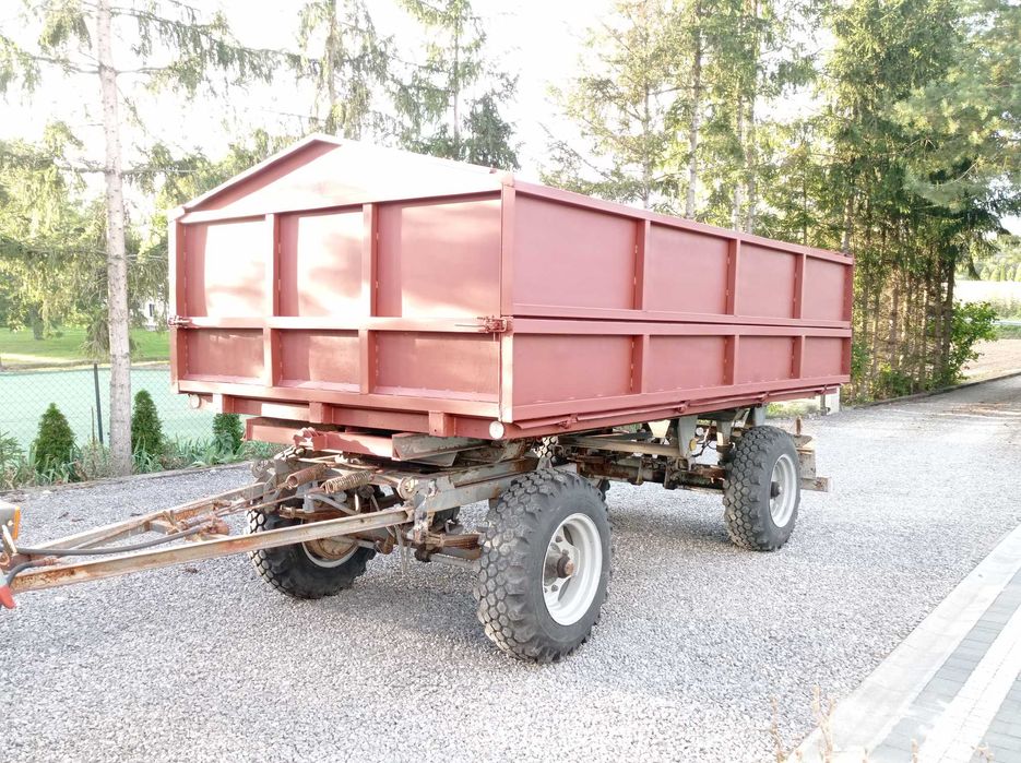 Przyczepa rolnicza wywrotka bss agro hl 6011 zarejestrowane opłacone