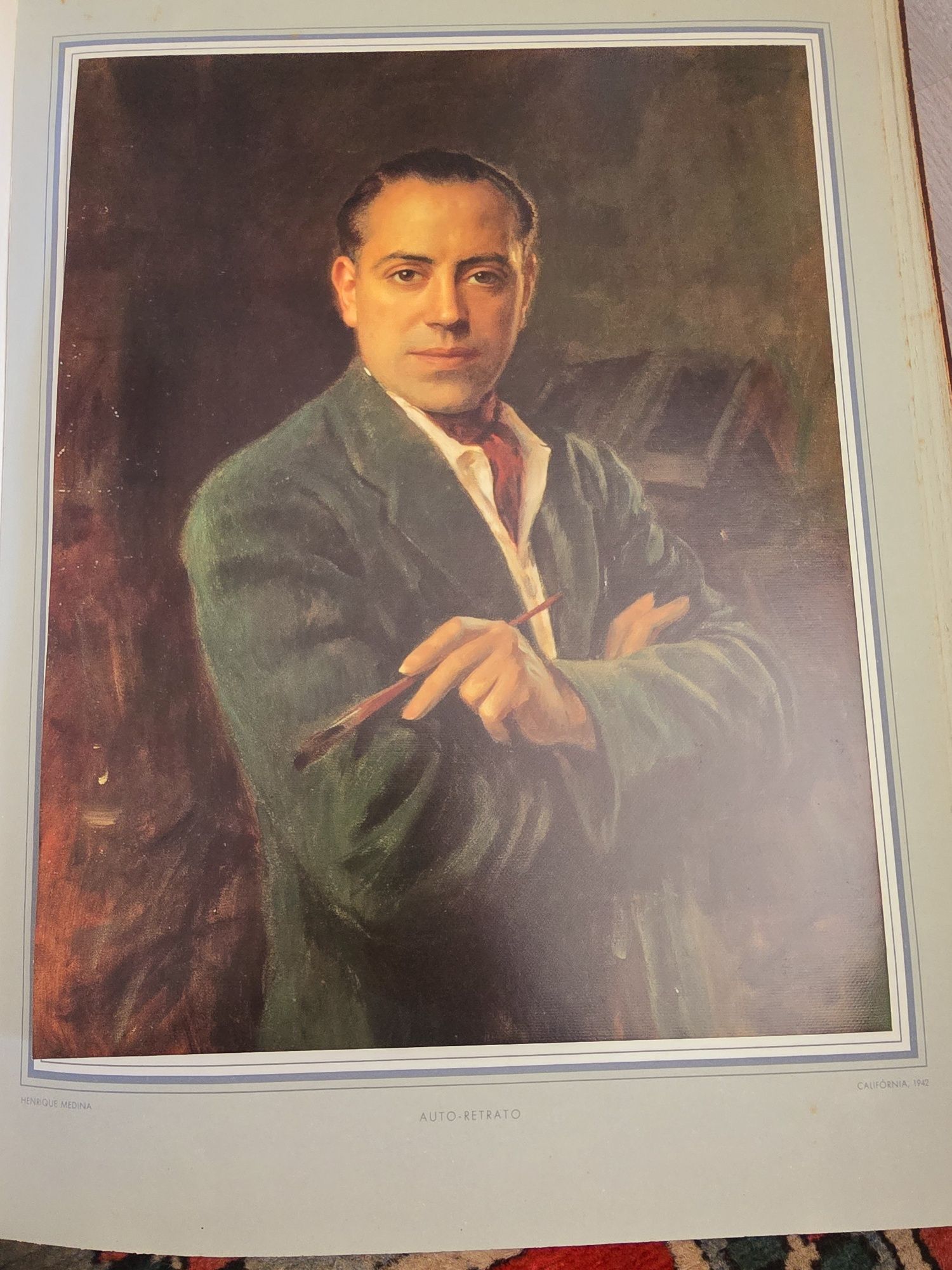 Livro de litografias Henrique Medina