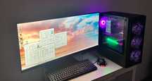 Komputer i5-8600k/Z390 ARGB/16GB/8GB-Vram/80+Gold/ QHD|FullHD