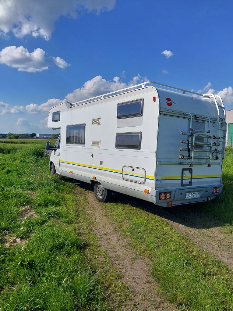 Kamper Fiat Ducato Burstner 6 osobowy 2.8 i.d.T.D