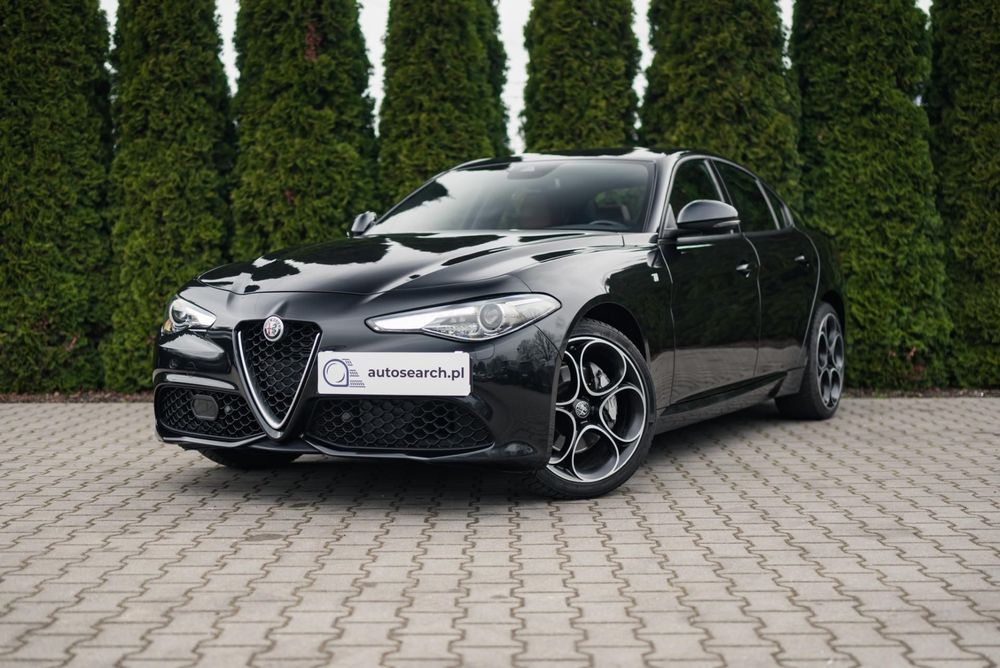 Alfa Romeo Giulia TI, Q4, 280KM, LIFT, FV23%, Gwarancja, Salon PL, I Wł., Bezwypadkowy