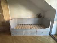 Lózko Sofa HEMNES z 3 szufladami (IKEA)