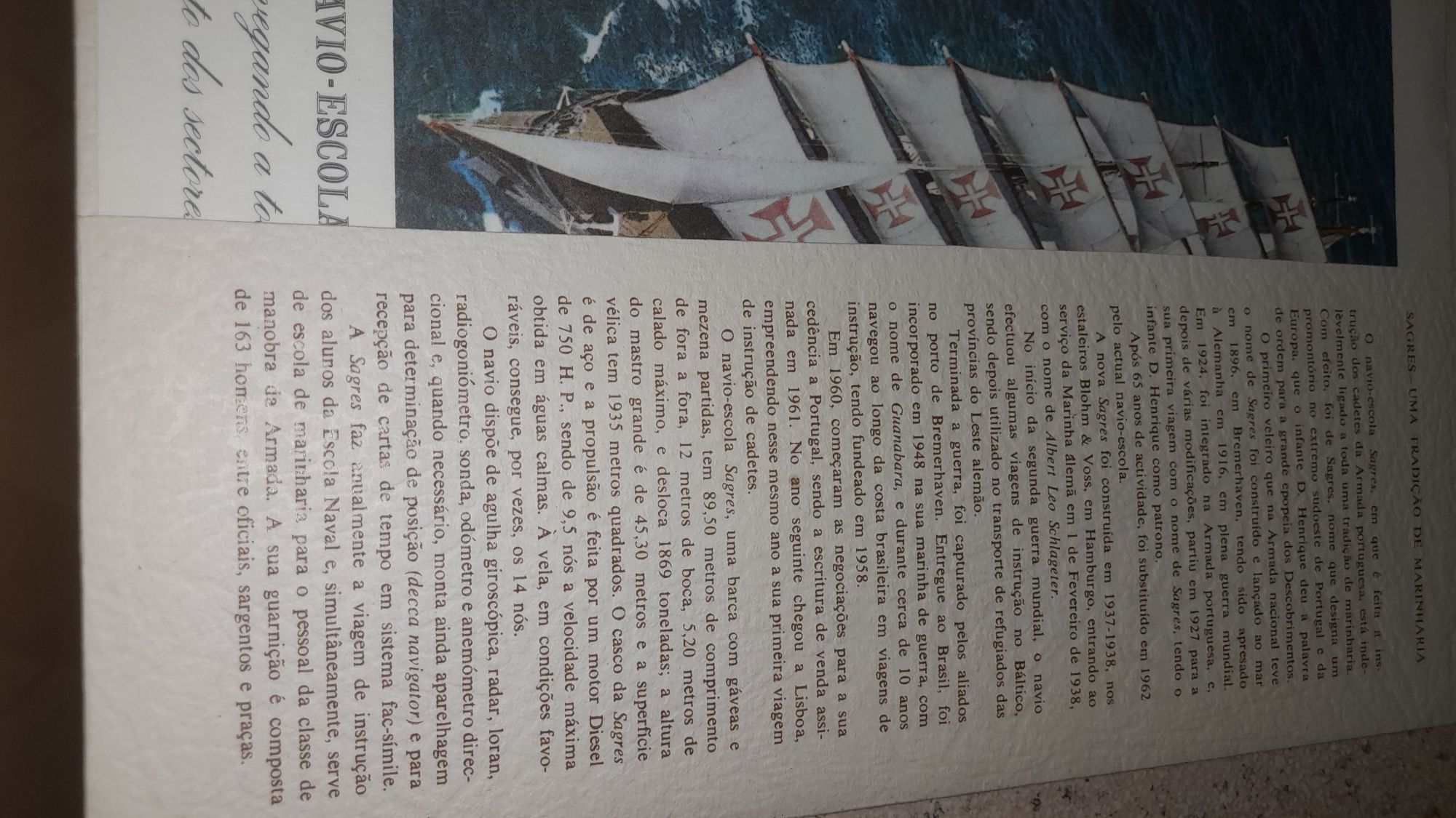 3 estampas navio escola Sagres