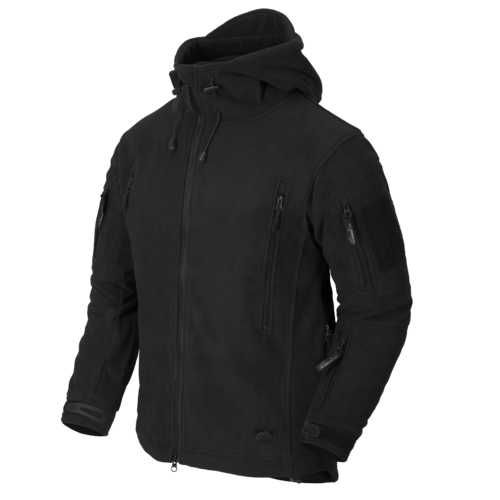 Bluza Helikon-Tex PATRIOT - Double Fleece - Czarna XL