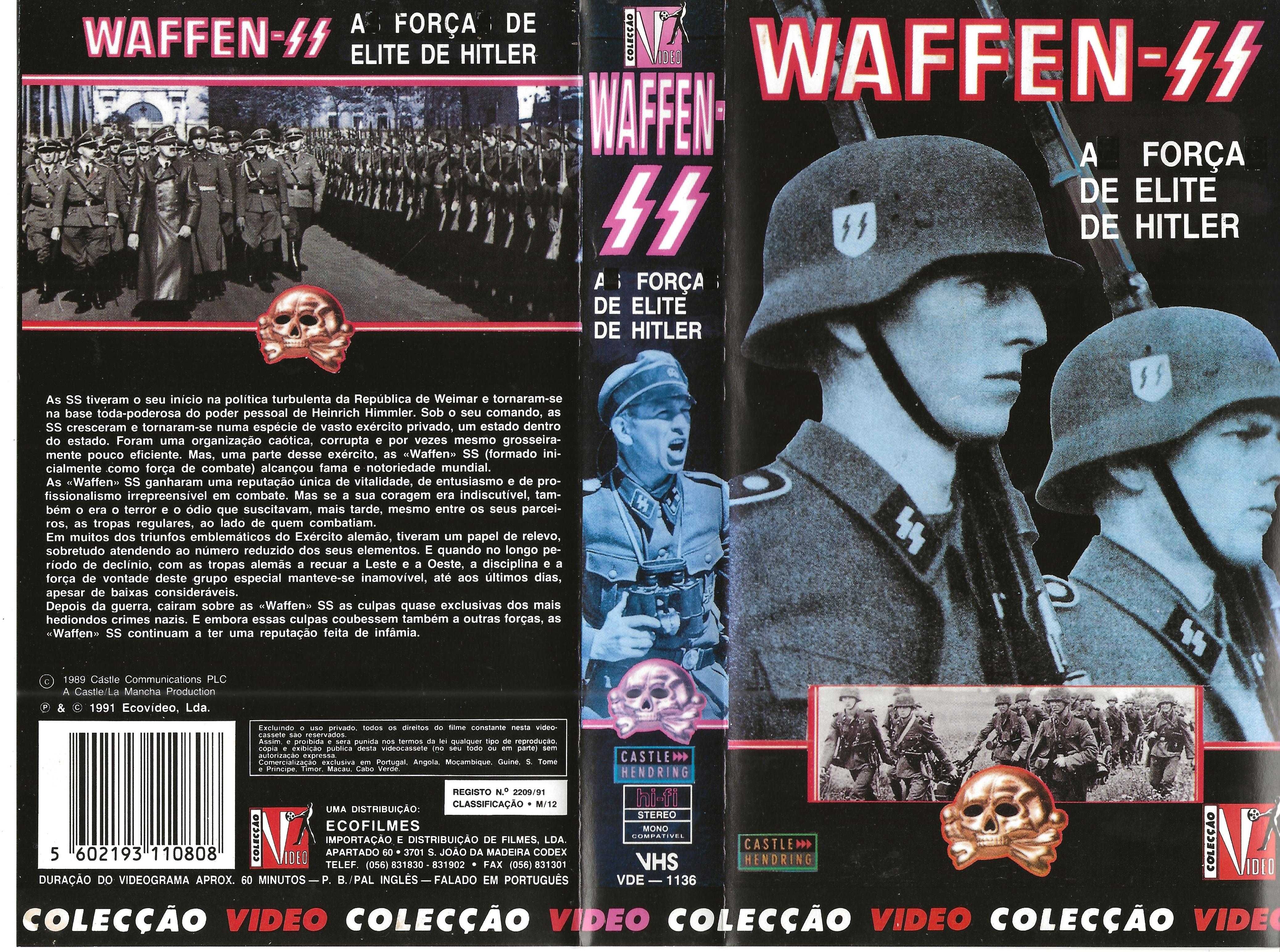 Cassetes VHS de temas militares