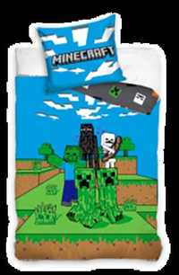 Komplet Pościeli Minecraft160x200cm 2cz PROMKA!!