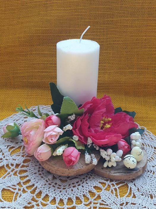 Новорічний декор. Вінки. Різдвяний віночок. Баночки на Водохреща