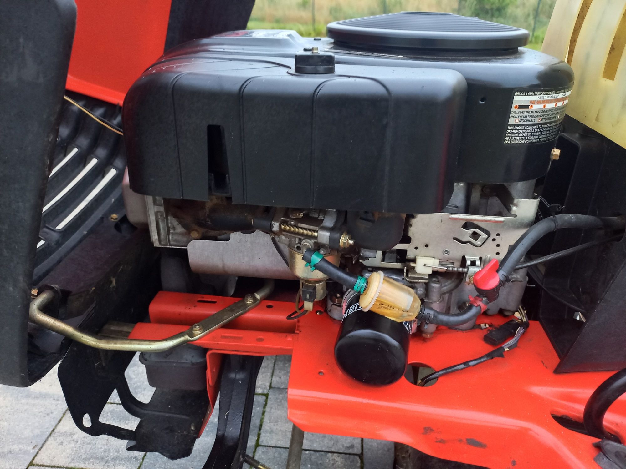 Kosiarka traktorek John Deere SABO 1071 – 17 KM, hydrostat, mocna i ni