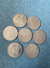 Monety 1 rubel ZSRR kolekcja