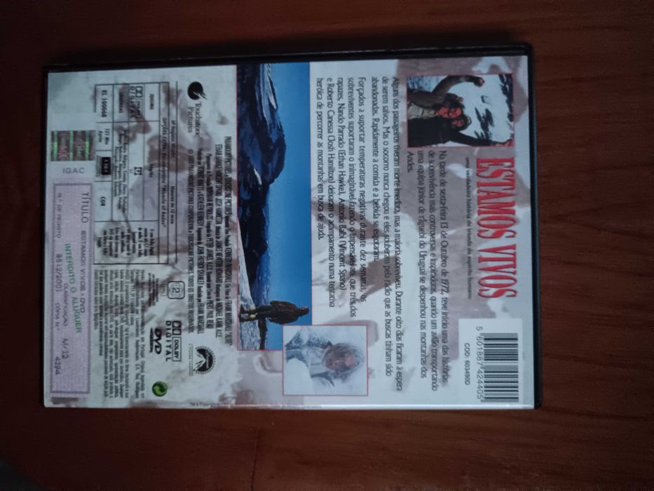 filme dvd original - estamos vivos