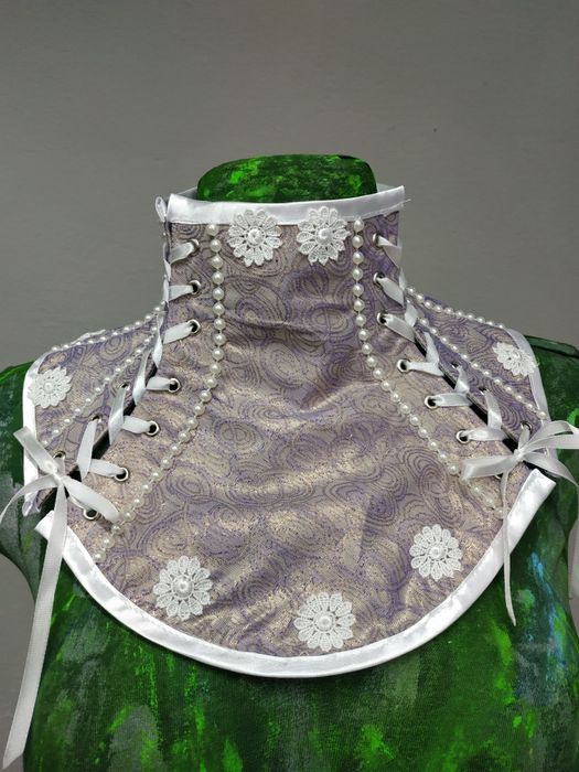 Kołnierz lolita gorset szyjny wiktoriański