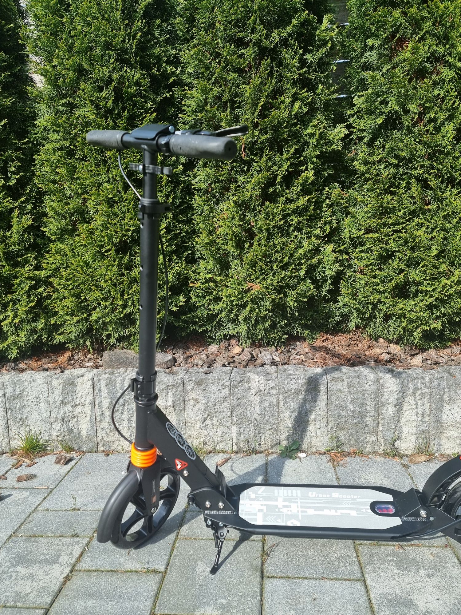 Duża hulajnoga miejska Urban scooter do 120kg tarczowa