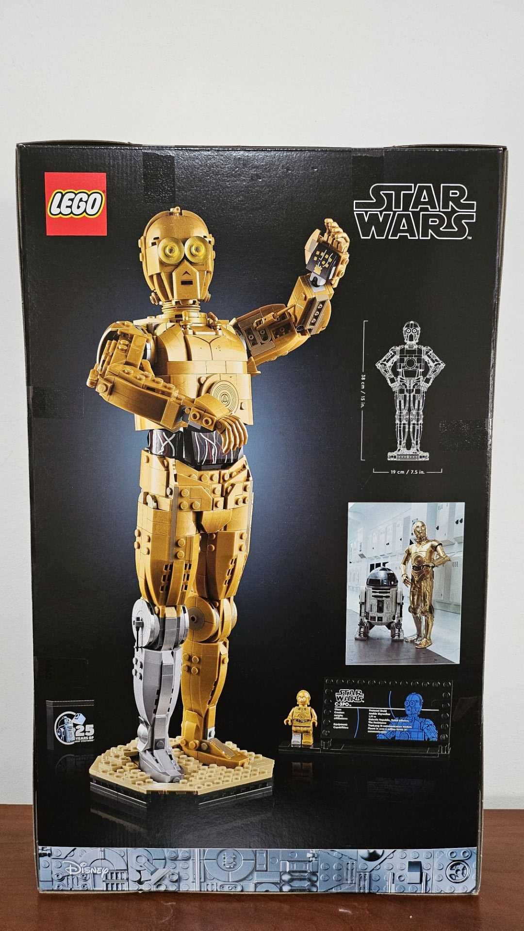 LEGO Star Wars 75398 C-3PO™ 1138 Peças, novo por abrir