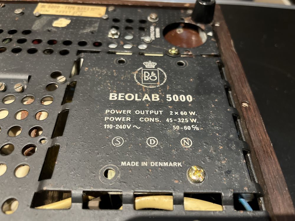 Zestaw Bang&Olufsen Beolab 5000 Beomaster 5000