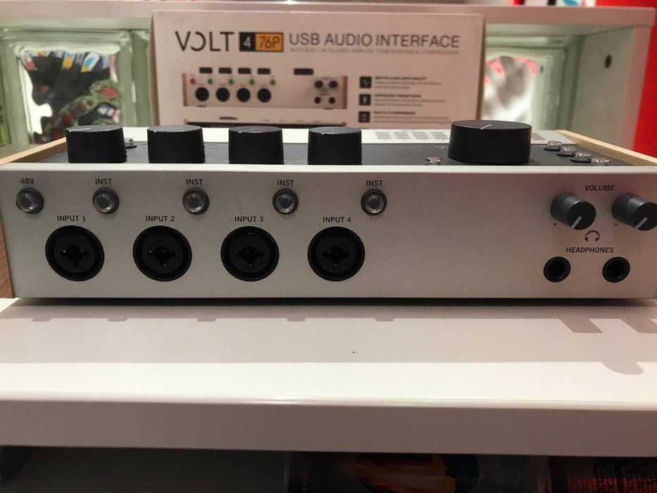 Аудіоінтерфейс Universal Audio Volt 476p