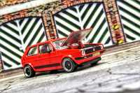 Model Volkswagen Golf GTi Mk1 Majorette