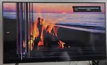 Tv Samsung de 55" com Ecrã partido - Peças ou reparação
