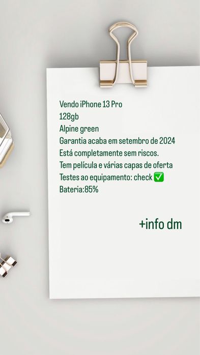 iPhone 13 Pro alpine green