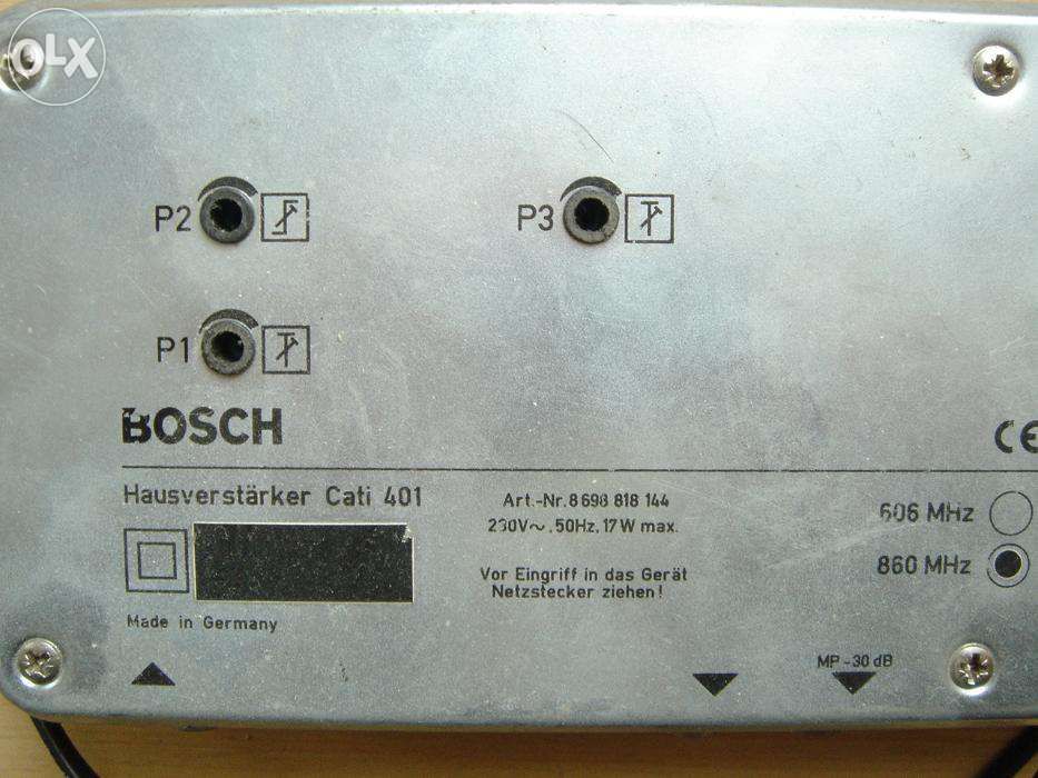 Wzmacniacz domowy Bosch 860MHz