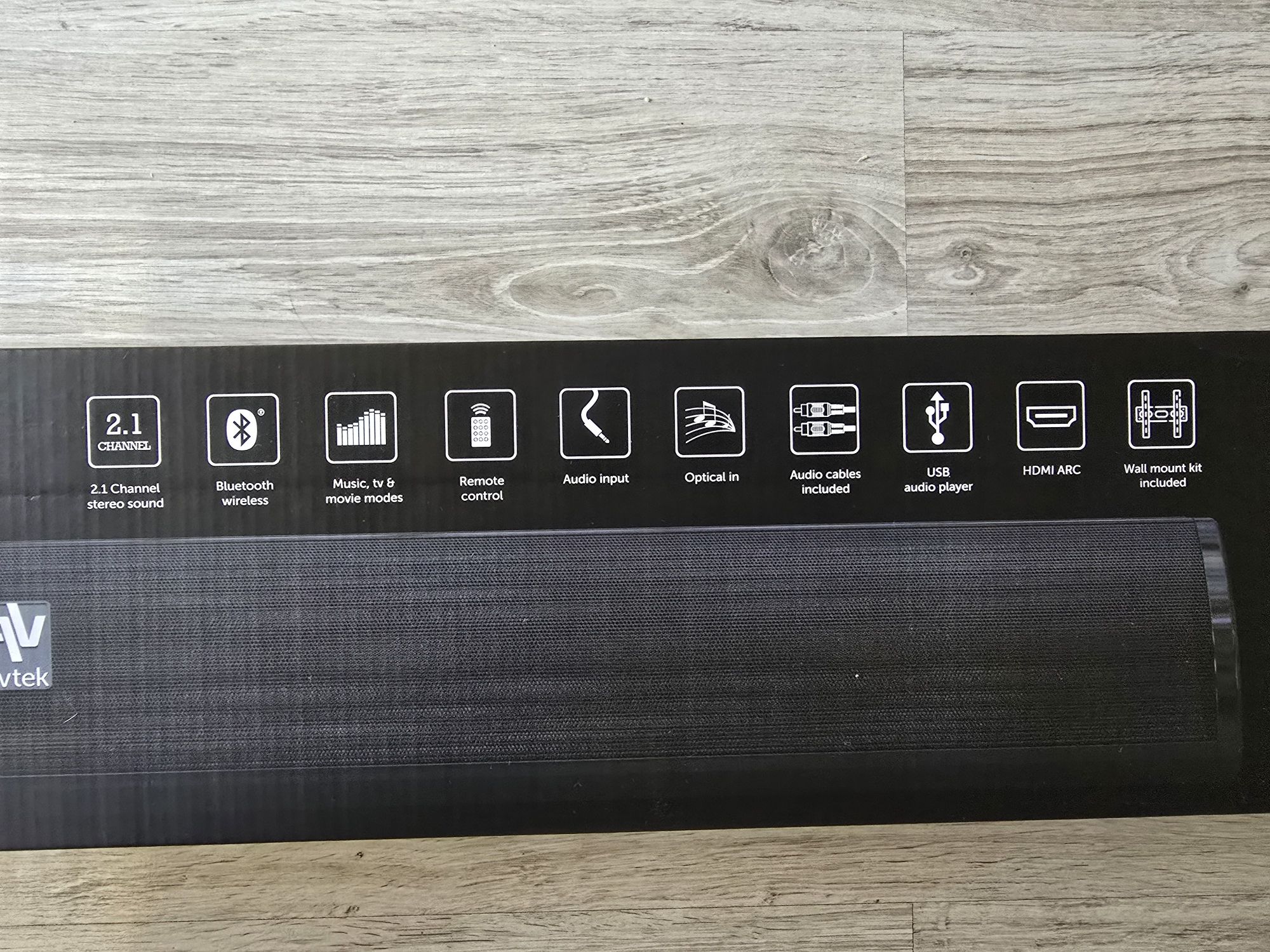 Nowy Soundbar  Avtek 2.1 ver 2