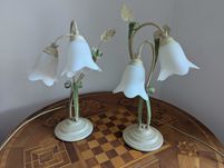 Dwie lampy stołowe