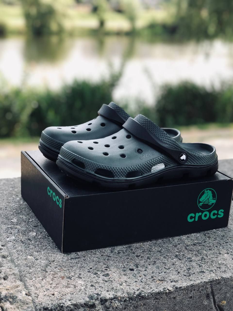 Чоловічі шльопанці сабо крокси Crocs