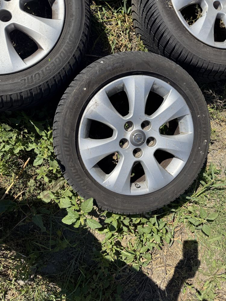 Opel insignia A alufelgi koła zima ładne 225/50r17 17” tmps czujniki