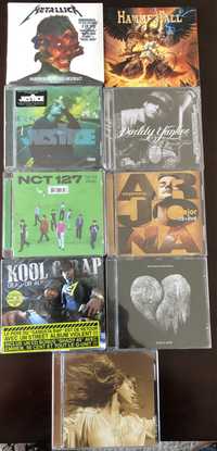 CD's novos a partir de 5€ - Bieber, T. Swift, Metallica, Hammerfall