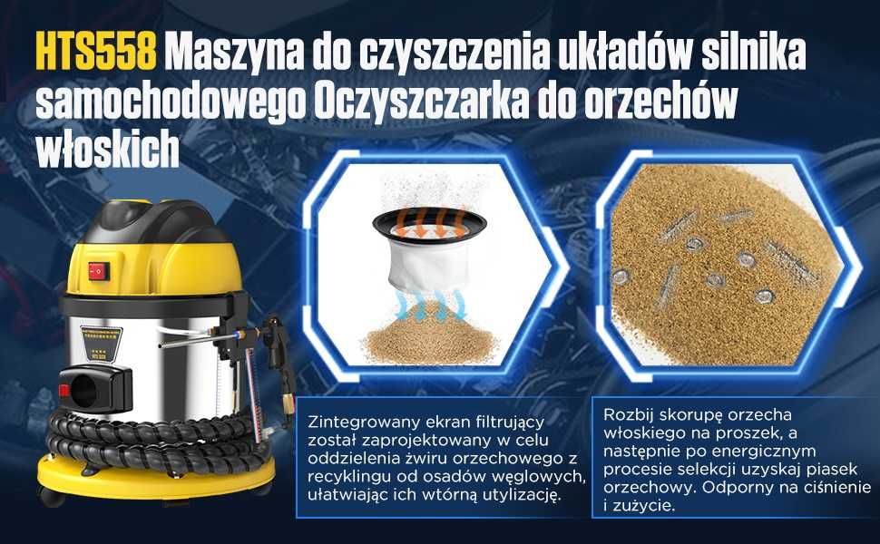 AUTOOL HTS558 czyszczenia nagaru zaworów dolotu