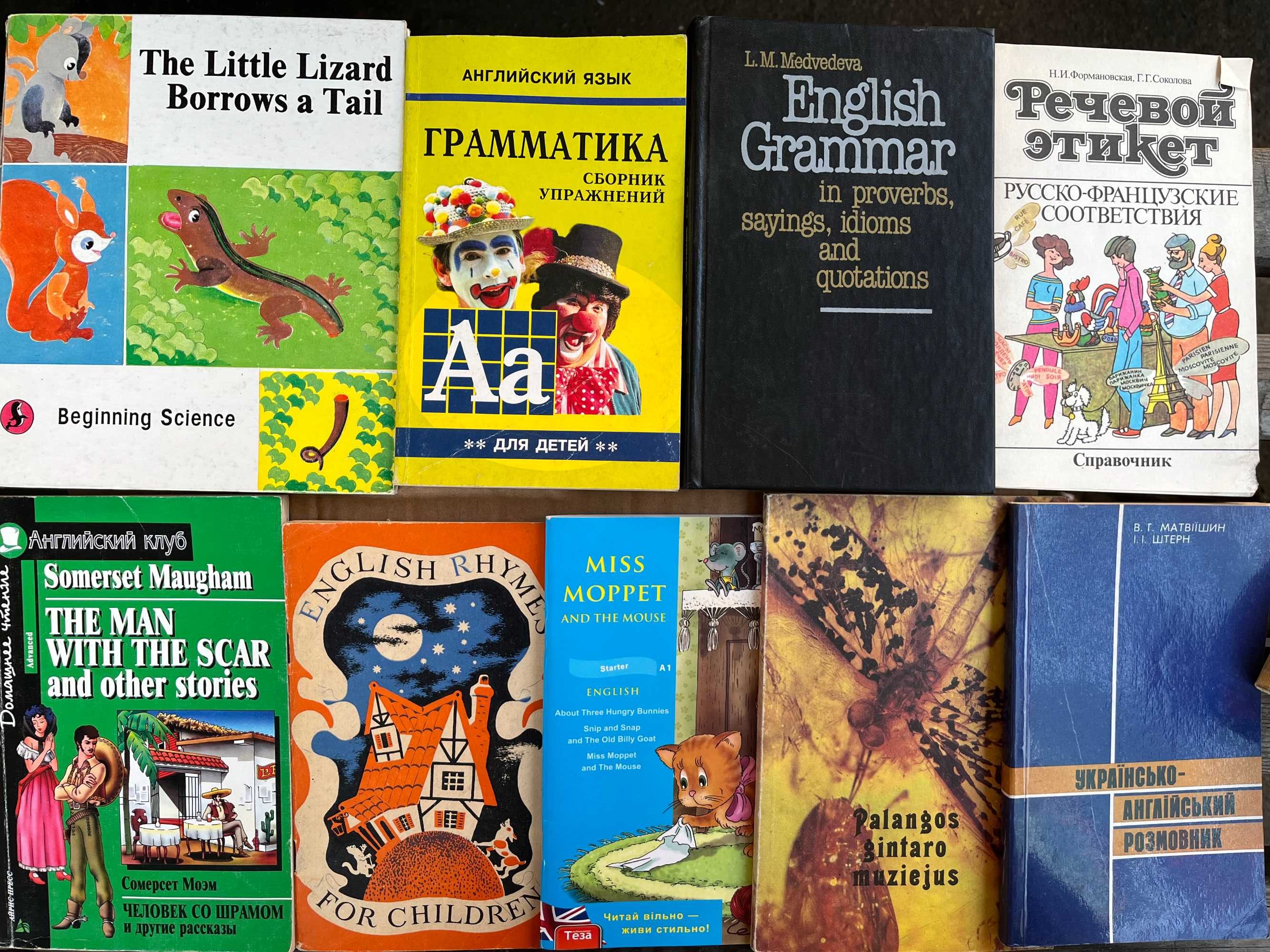 Книги по обучению и чтению на английском  и др яз