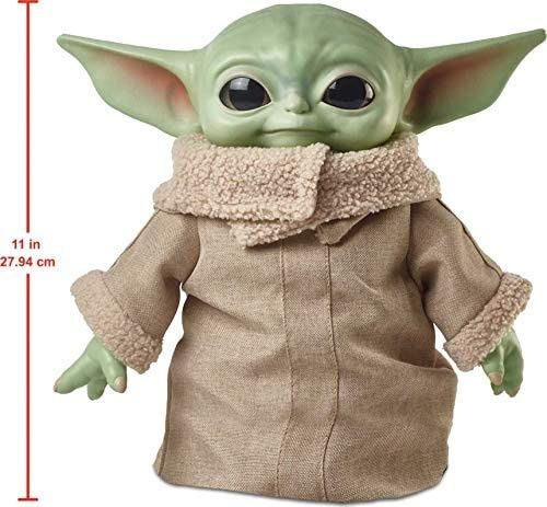 Малыш Йода Звездные войны Мандалорец Грогу Star Wars Grogu Plush 28 см